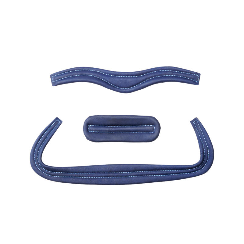 Leather-lined bridle sleeve Kavalkade Caliano Cerra