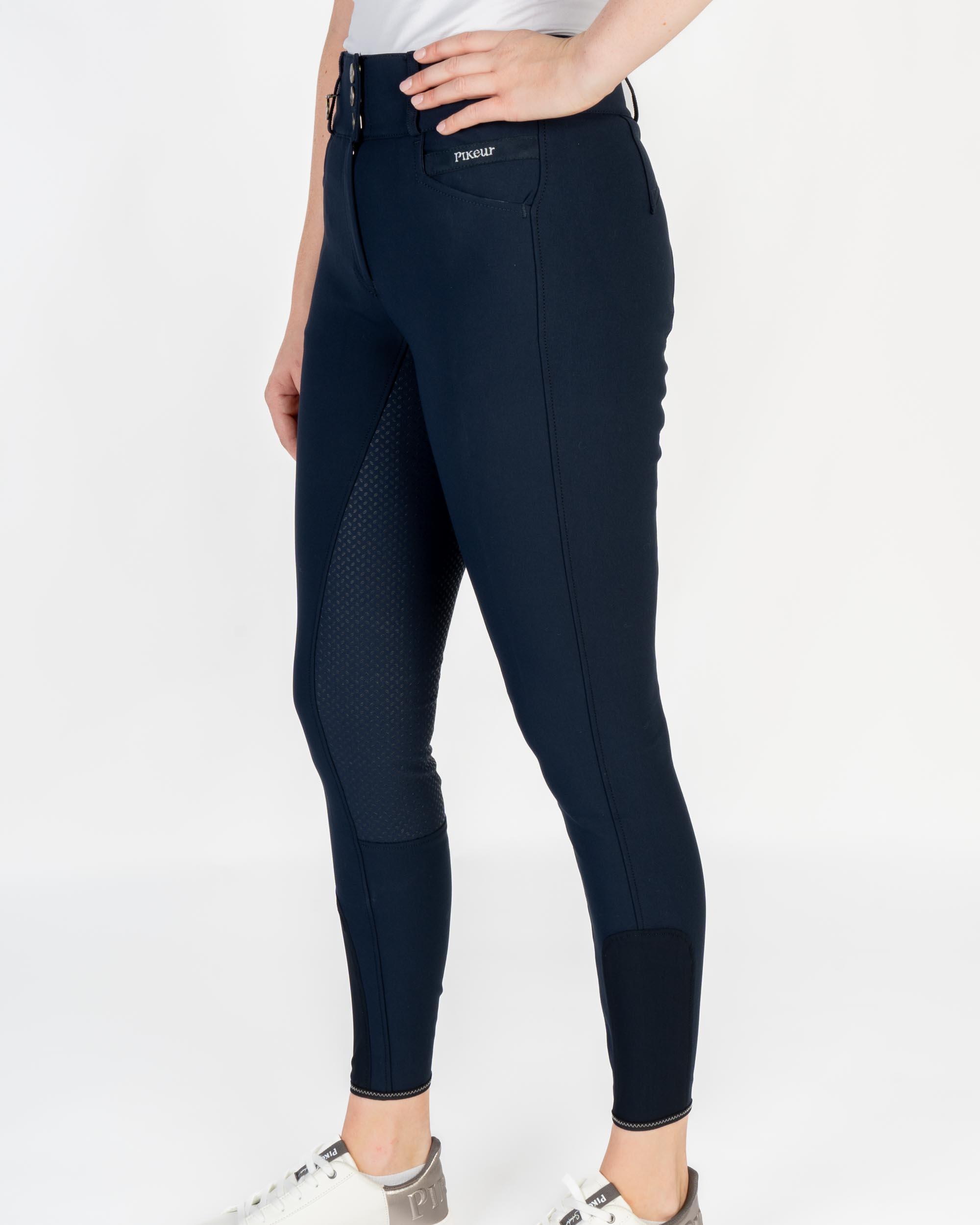 Reithose Damen Candela mit Vollgrip nightblue 2/5