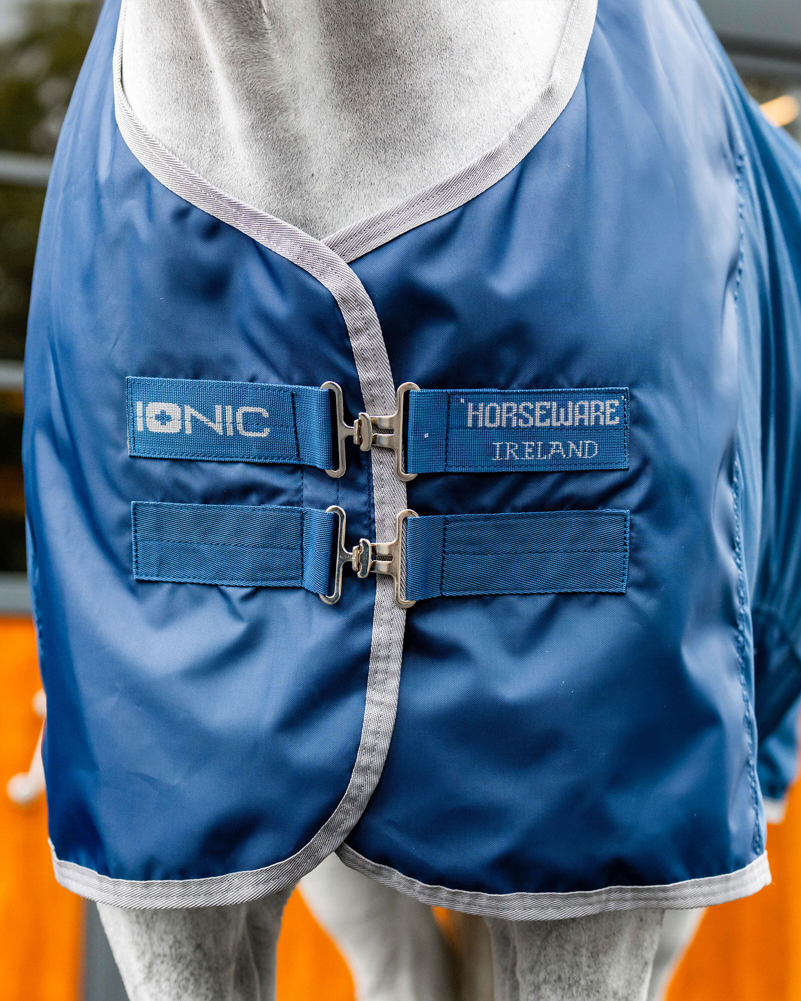 Abschwitzdecke Ionic Therapy in imperial blau 5/5