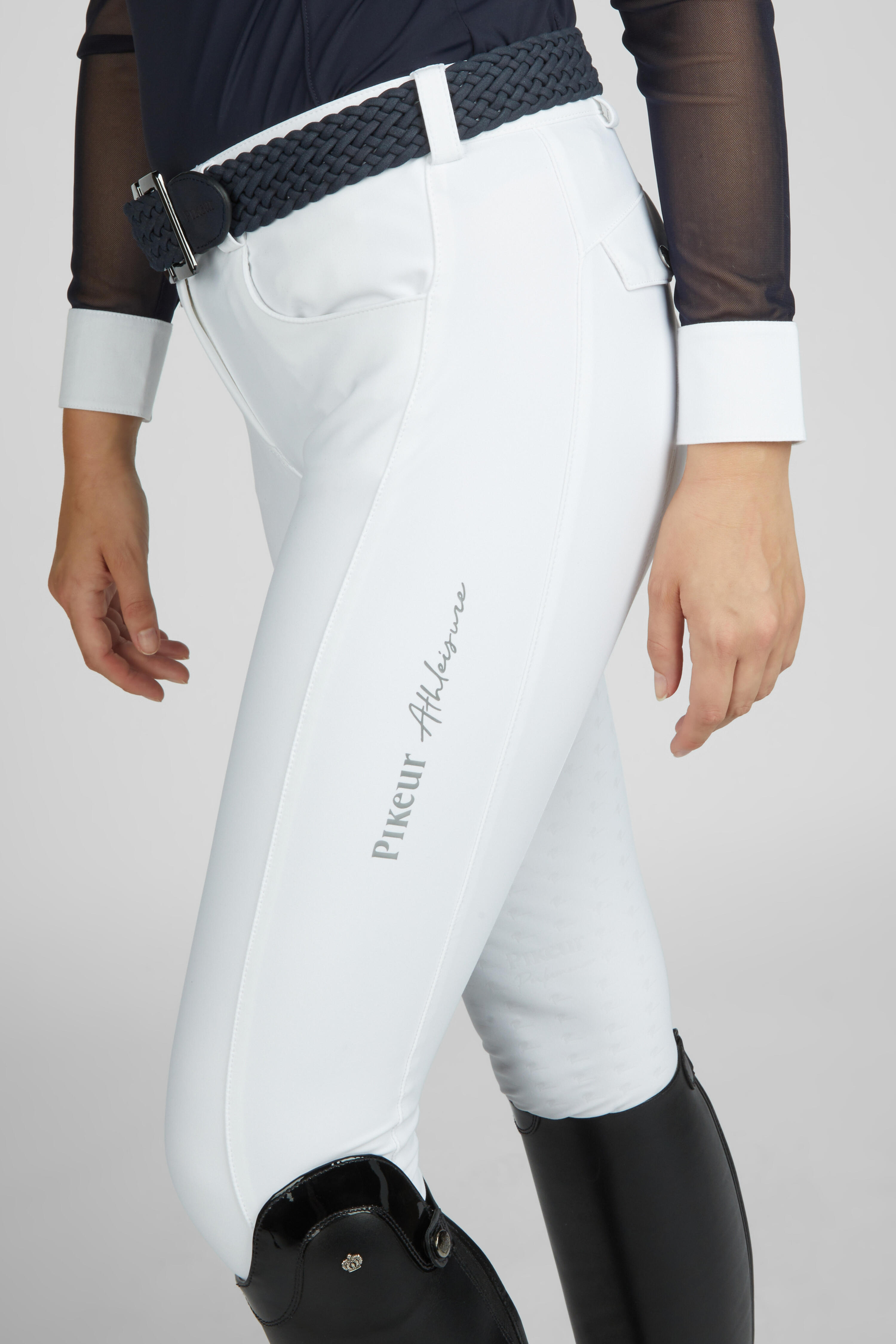 Reithose Damen Romy Sd mit Vollgrip weiß 3/3