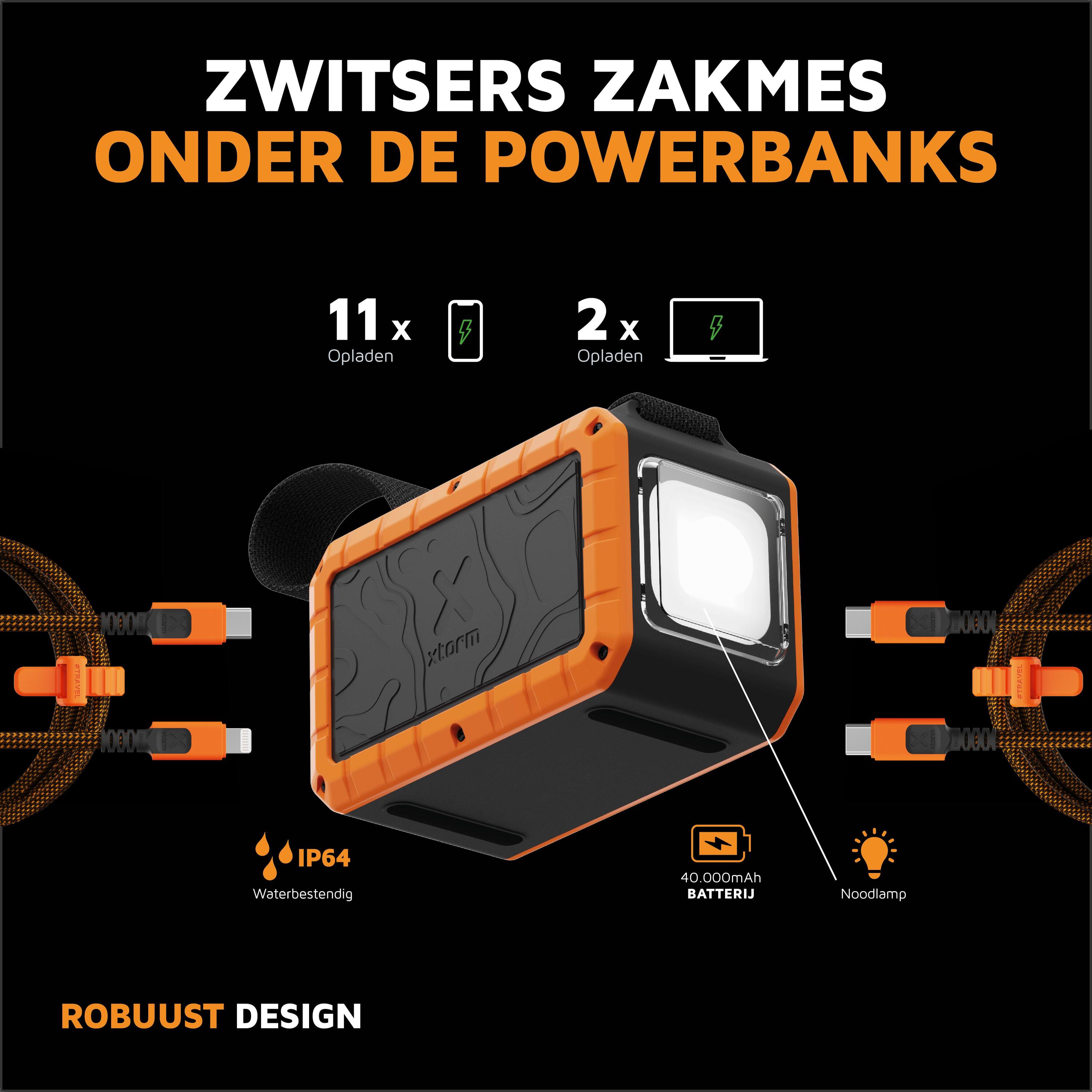 Xtorm Rugged Zaklamp Batterie externe 3/6