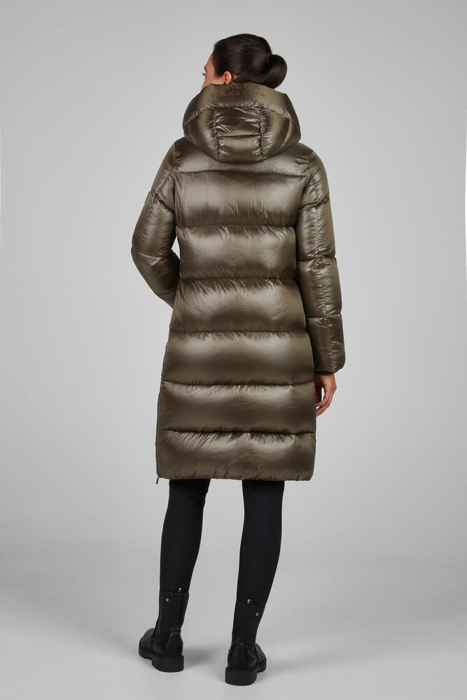 Mantel Damen Selection Quilted slate brown 6/6