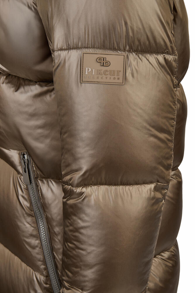 Mantel Damen Selection Quilted slate brown 4/6
