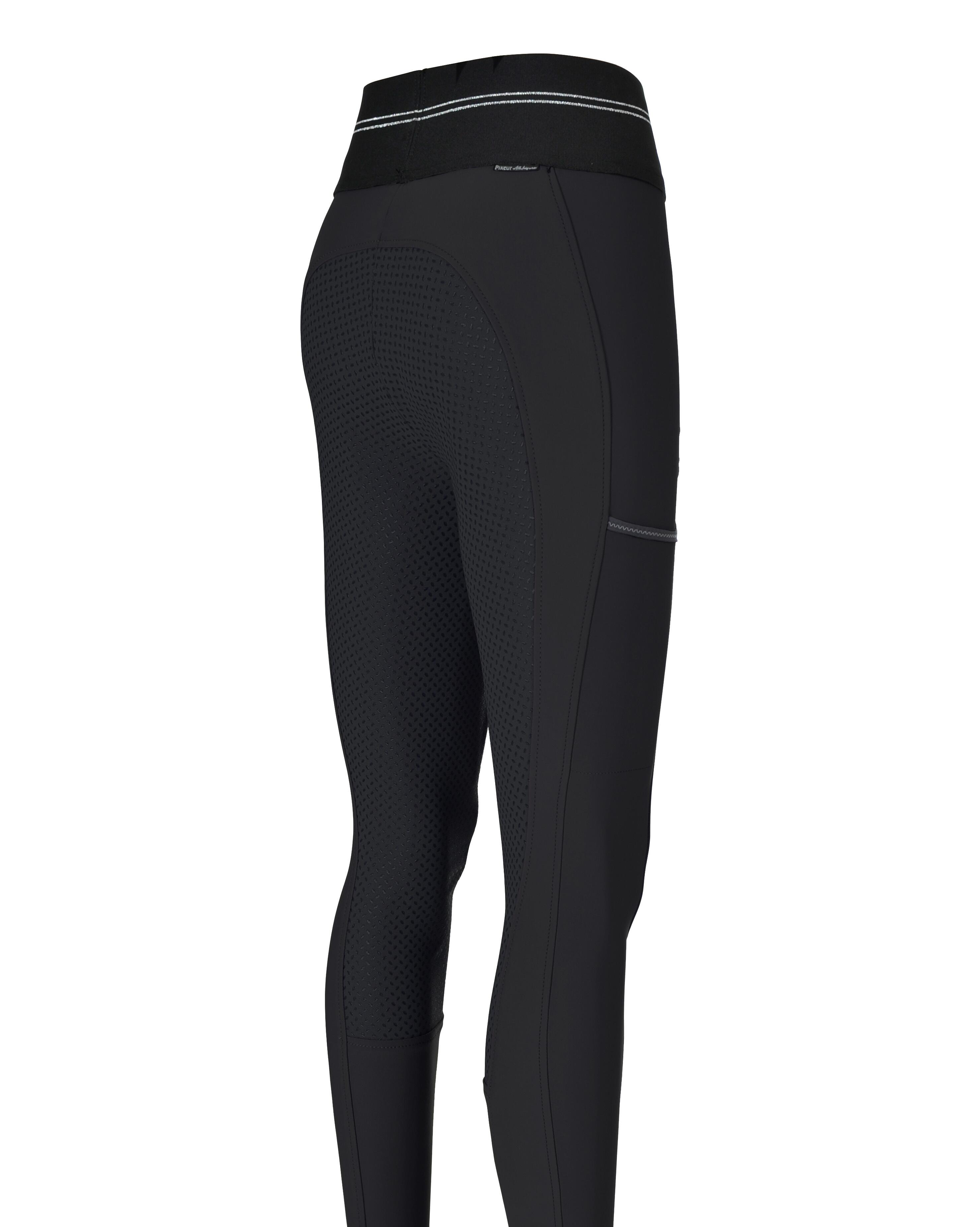 Reithose Damen Gia Athl mit Vollgrip schwarz 2/2