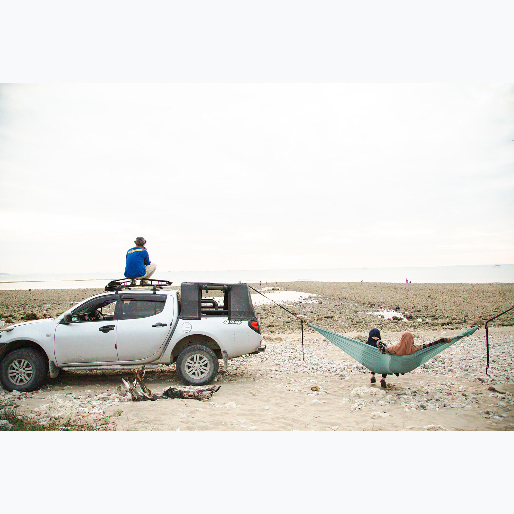 Hamak Ticket To The Moon Compact Hammock - petrol green 6/7
