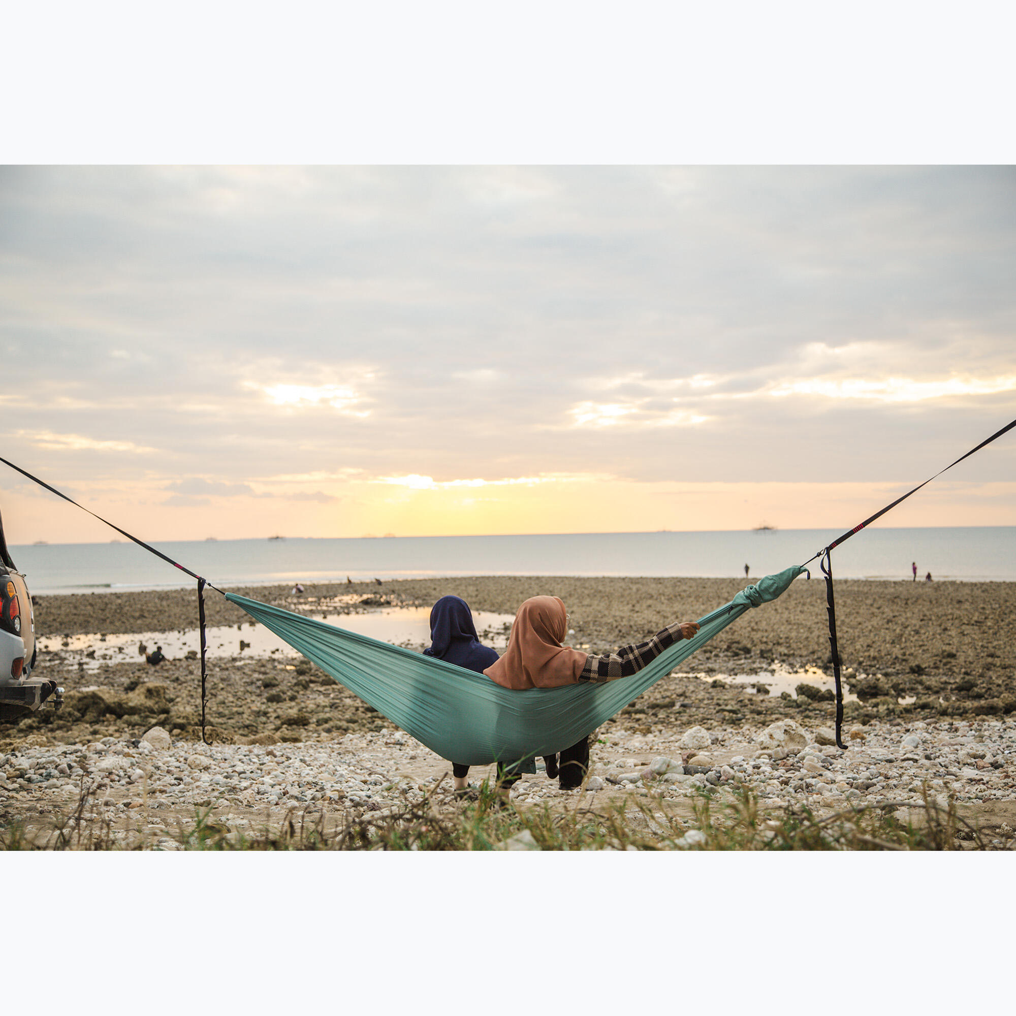 Hamak Ticket To The Moon Compact Hammock - petrol green 7/7