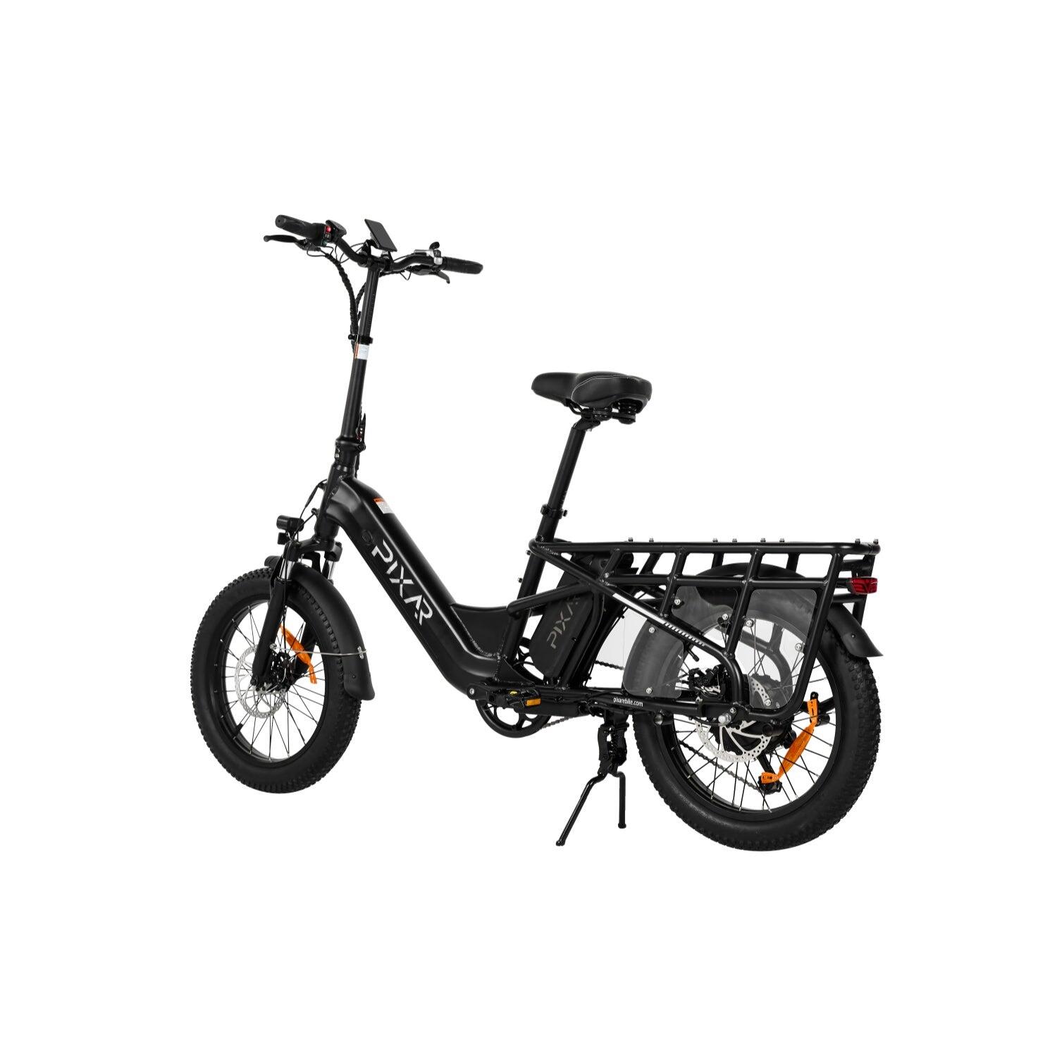 Pixar PLUS7 500W 48V 20,4Ah Fat Tire Bicicleta Elétrica Preto 3/5