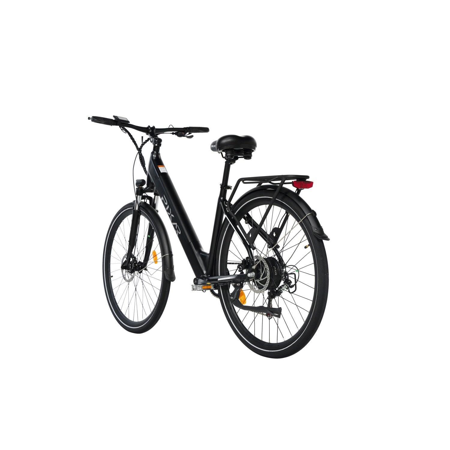 PIXAR CITY1 250W 36V 10,4Ah eBike 120KG 15° Salita Nero 3/5