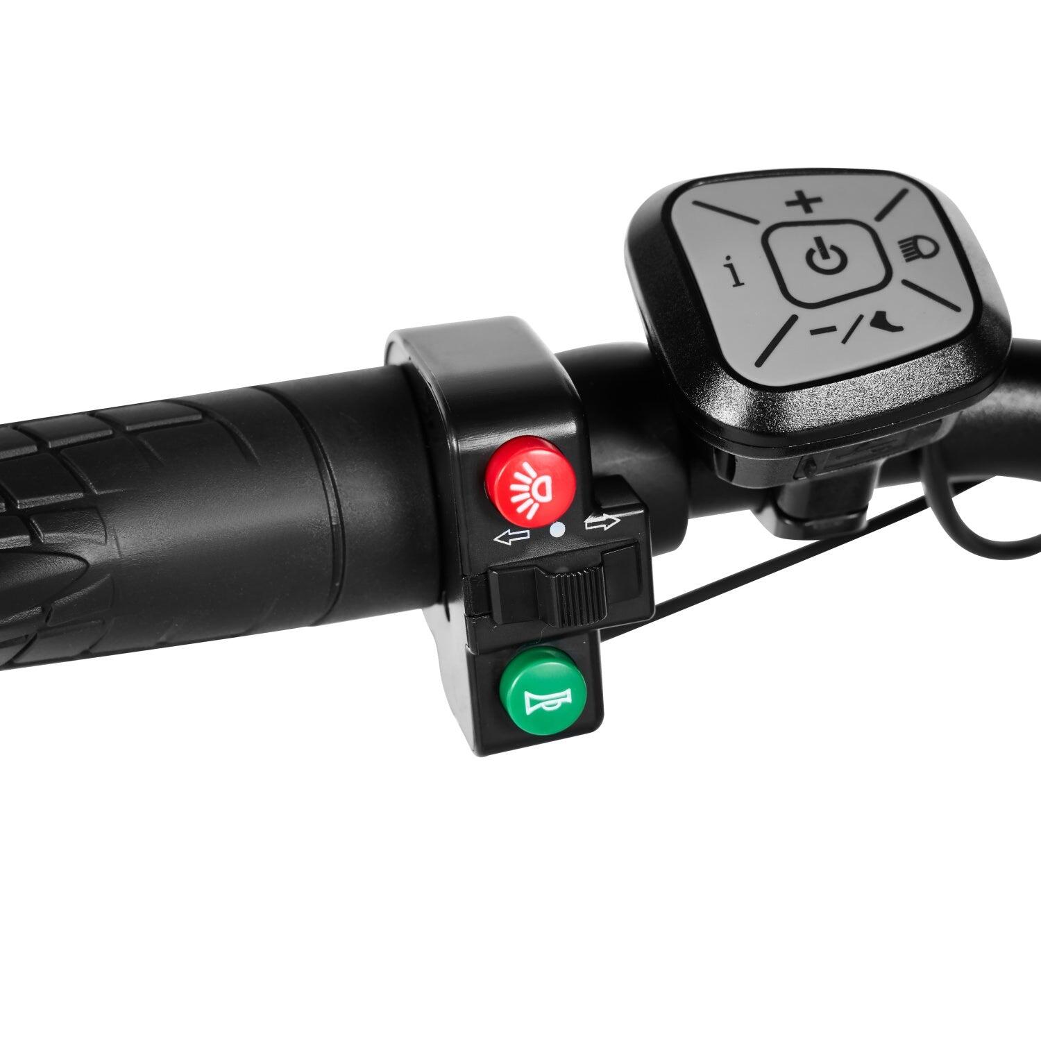 Pixar PLUS7 500W 48V 20,4Ah Fat Tire Bicicleta Elétrica Preto 5/5
