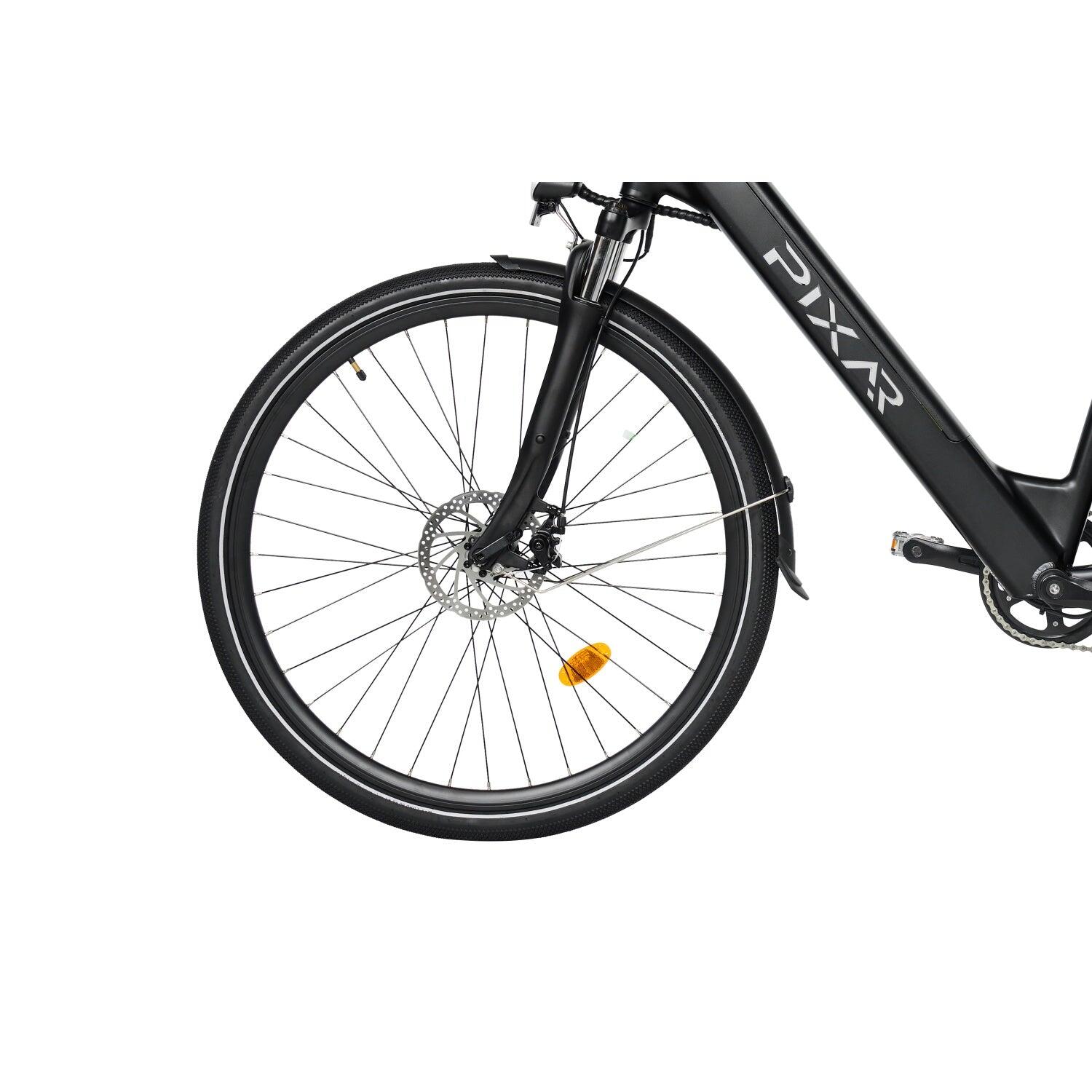 PIXAR CITY1 250W 36V 10,4Ah eBike 120KG 15° Salita Nero 5/5