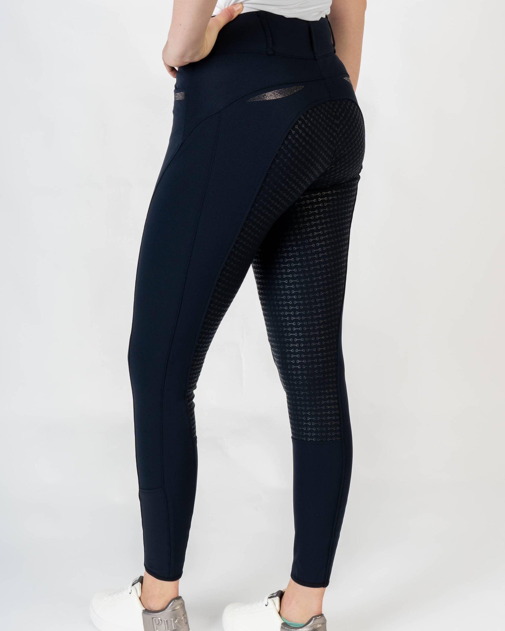 Reithose Damen Sebiha Vollgrip nightblue 6/6