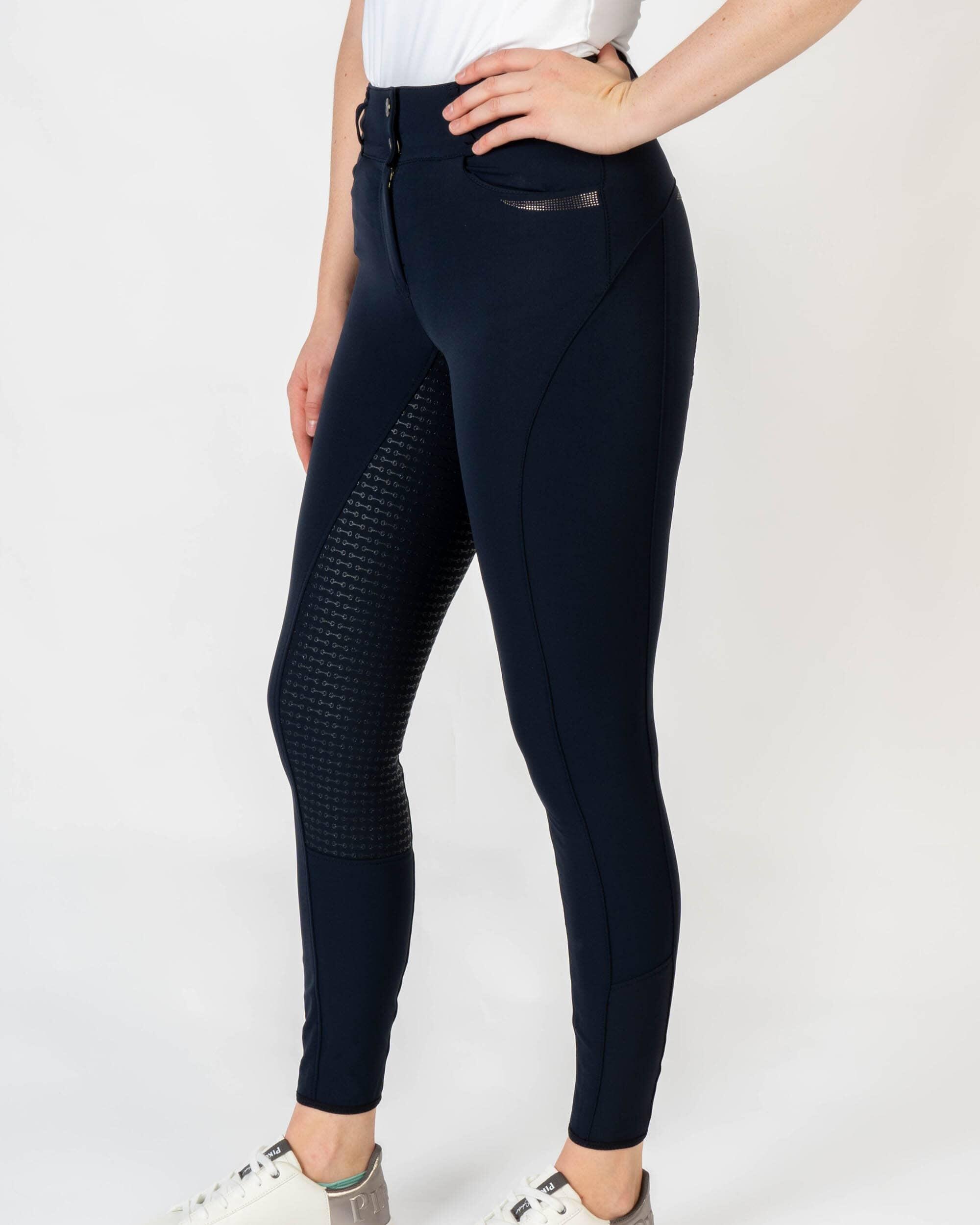 Reithose Damen Sebiha Vollgrip nightblue 2/6