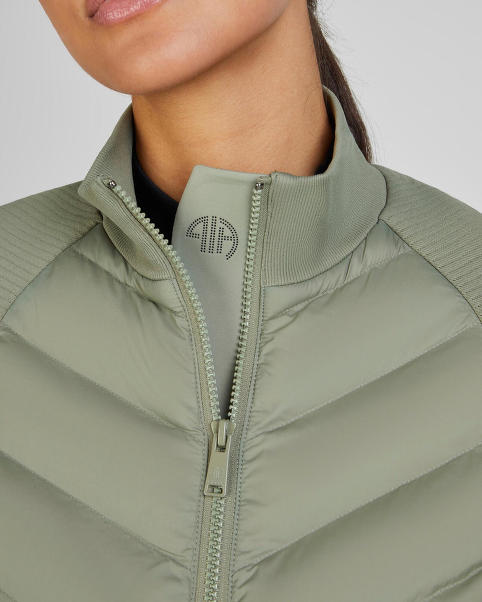Jacke Damen Hybrid Athleisure  light moss 4/7