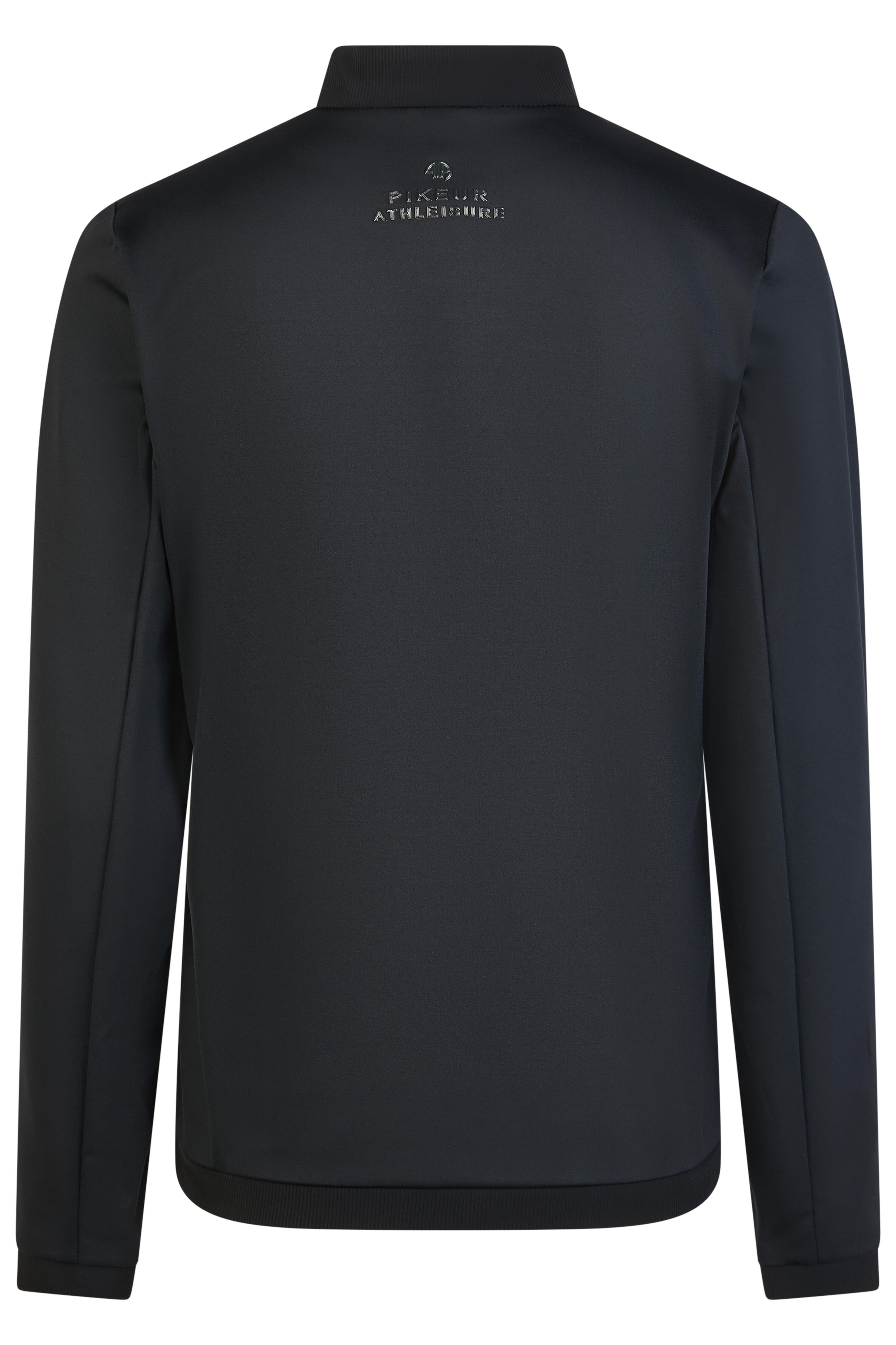 Fleecejacke Damen Athleisure schwarz 5/6