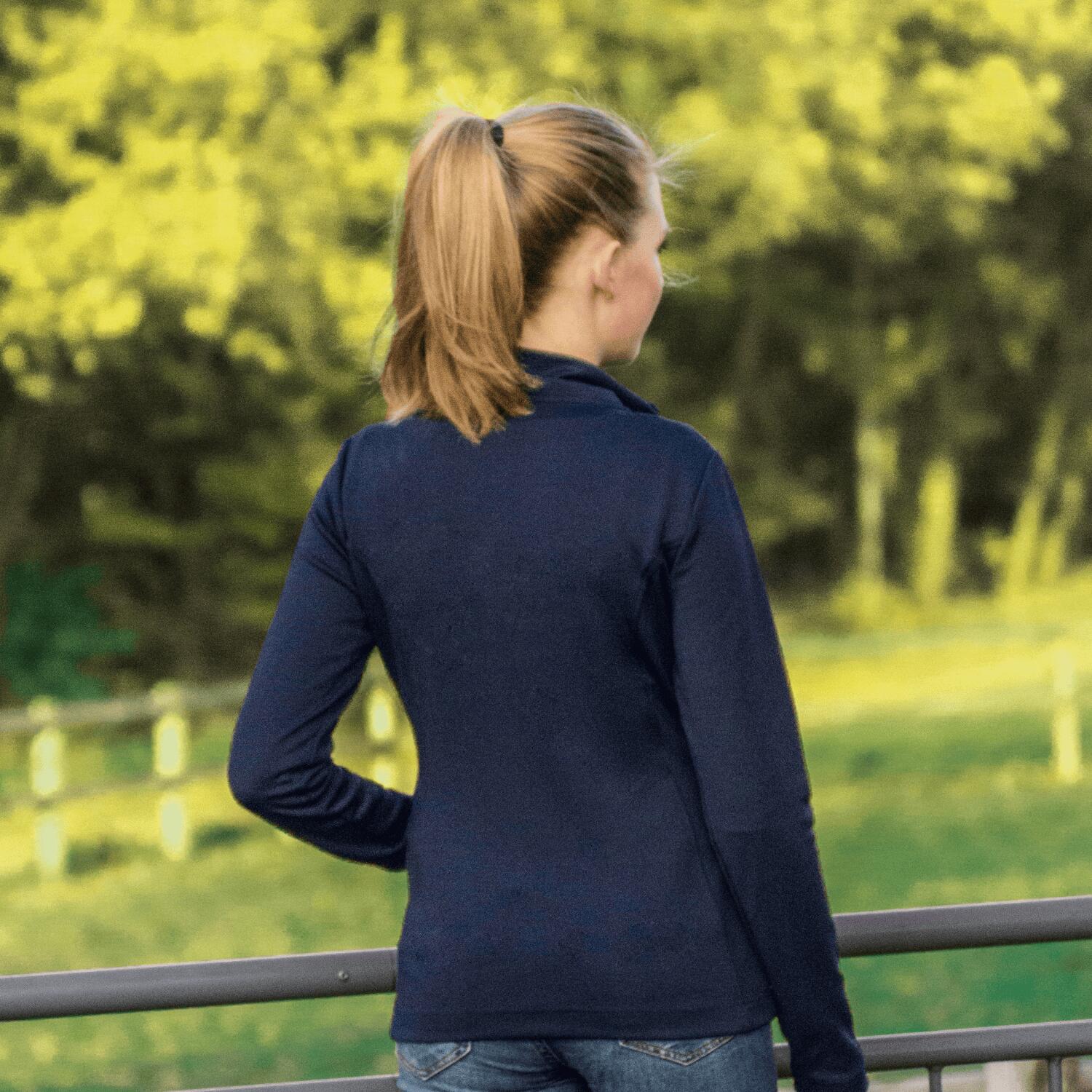 Jacke Damen Tech Crew dunkelblau 4/6