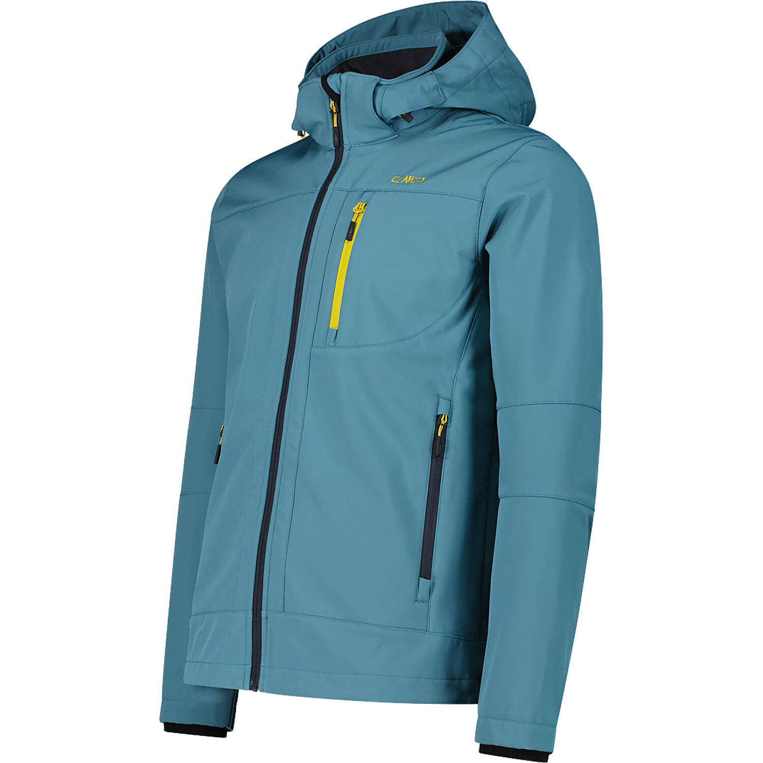 Funktionsjacke Softshelljacke mit Kapuze 3/6