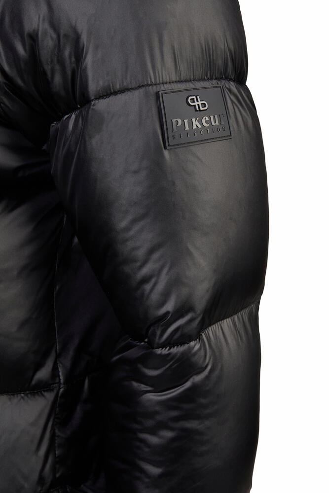 Mantel Damen Selection Quilted schwarz 3/5