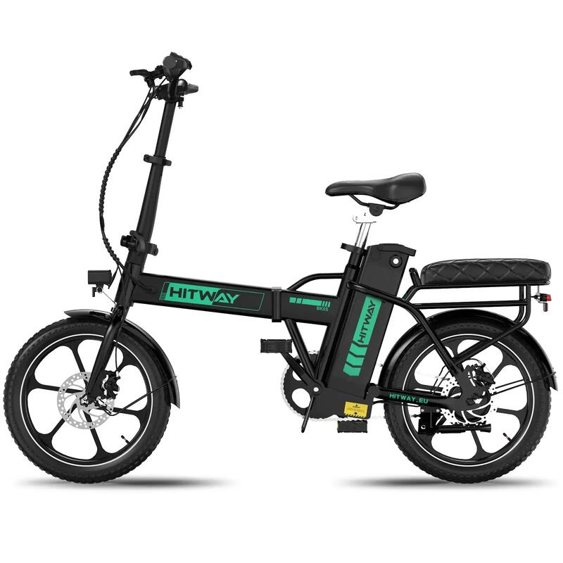 Bicicletă electrică pliabilă 16" 13Ah Autonomie 100km APP BK5