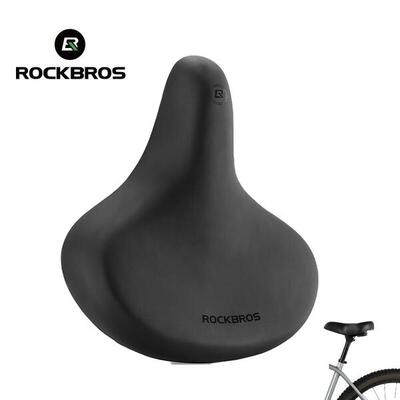 Breed, schokabsorberend fietszadel rockbros
