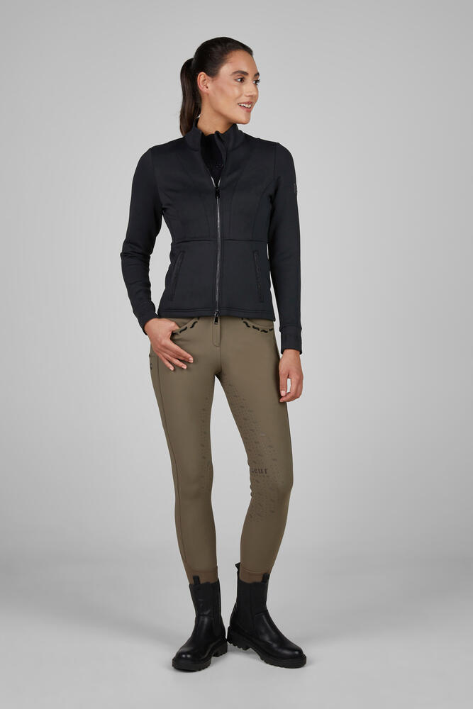 Jerseyjacke Damen Selection schwarz 3/7