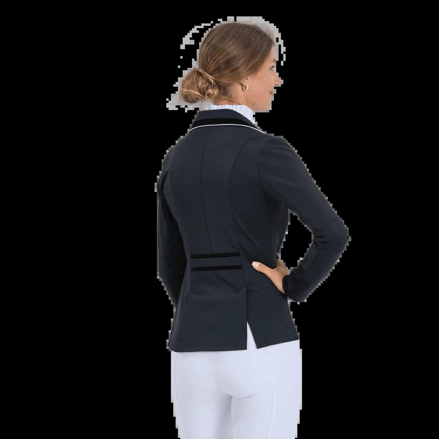 Turnierjacket Damen Palermo schwarz 2/7