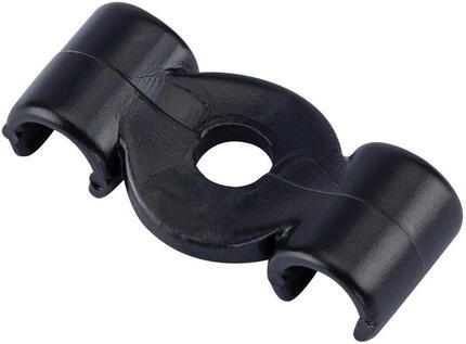 Westphal bowdenkabelklem 847, kunststof, 4,3 mm, zwart