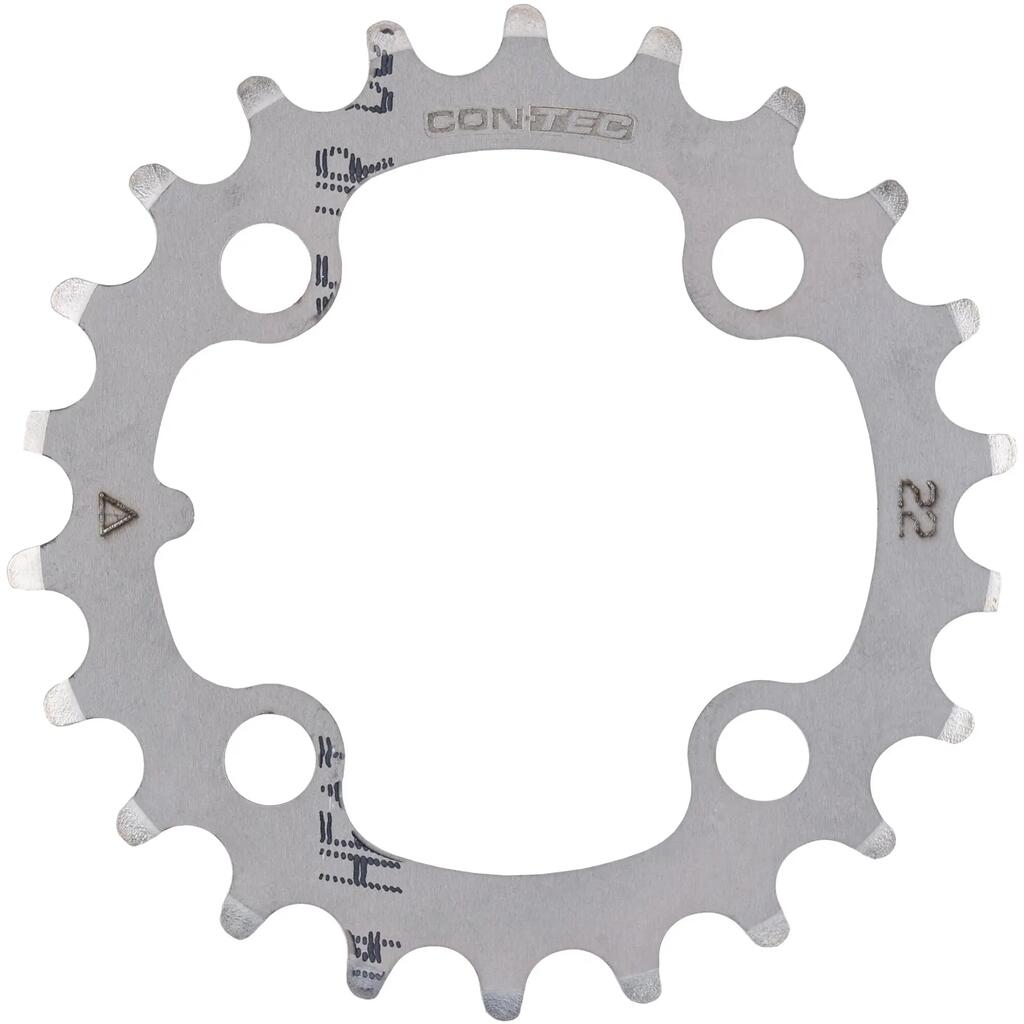 CONTEC c.drive chainring - 22T 64 mm Silver.