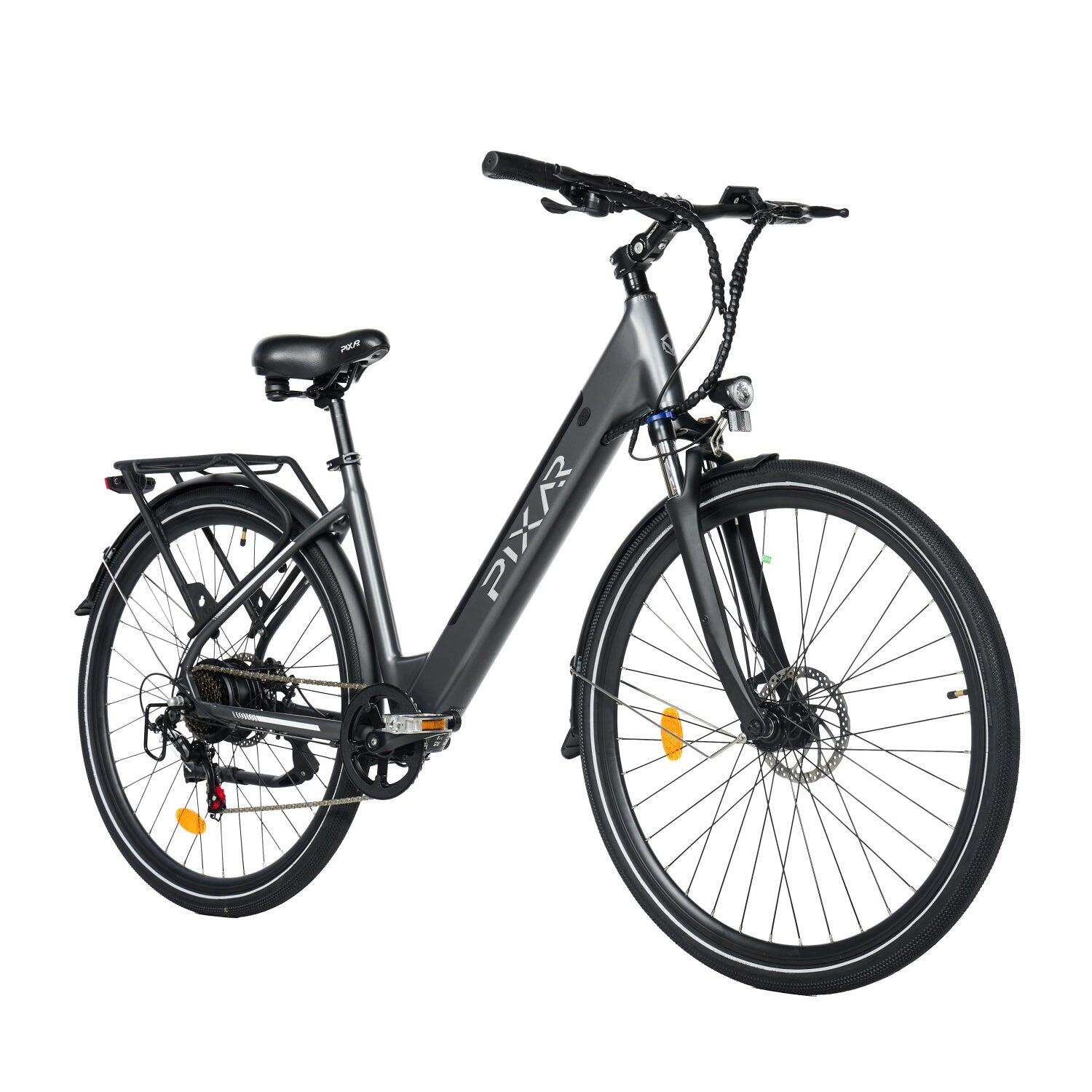 PIXAR CITY1 Vélo Électrique 250W 36V 10,4Ah 120KG 15° Gris 2/5