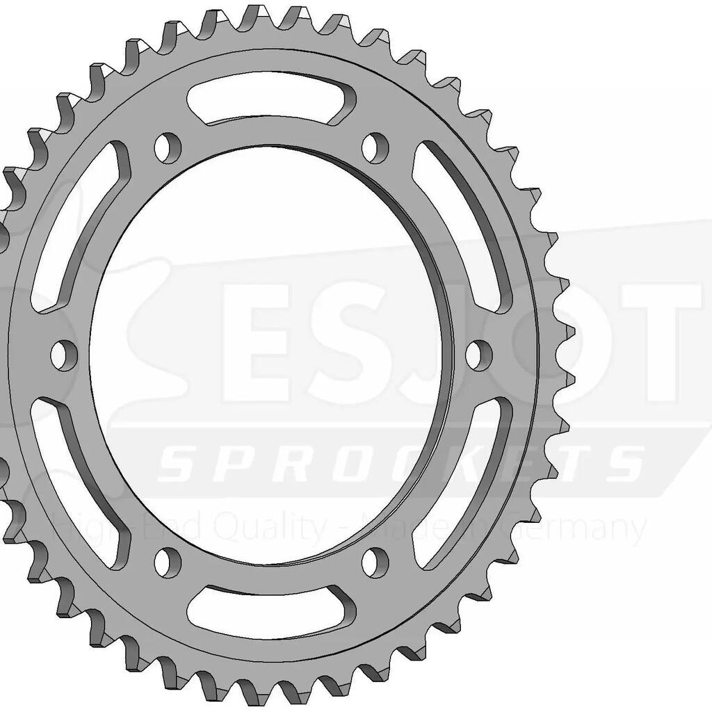 ESJOT 530 Chainwheel 45z — Steel, Silver.