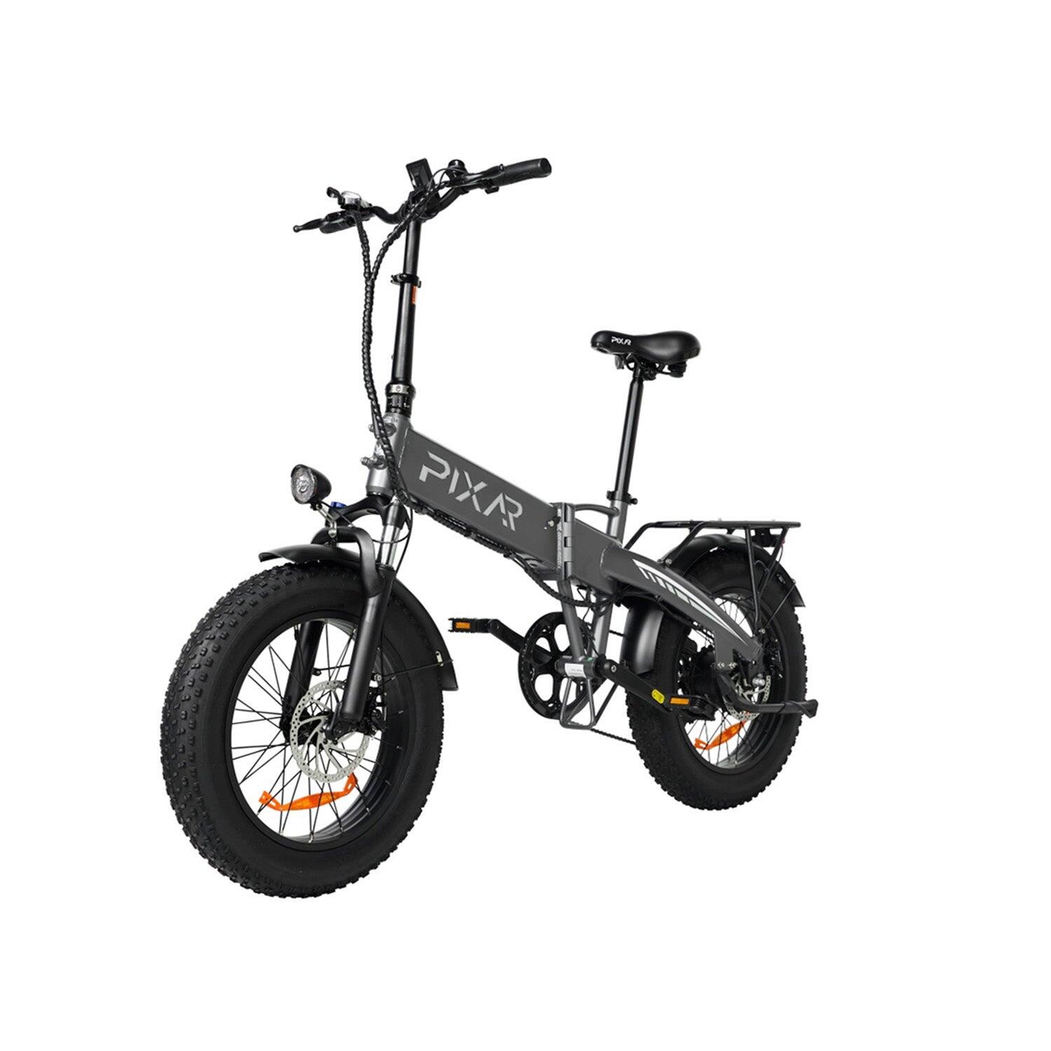 Vélo électrique Pixar STAR1 500W 48V 15AH 20x4 gris Freins à Disque 3/5