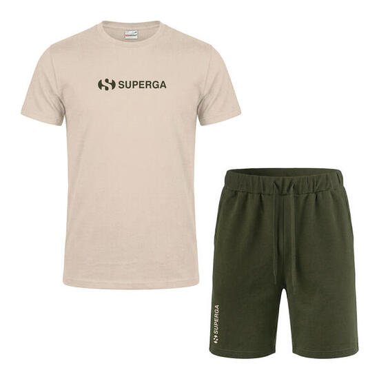 Completo Uomo SUPERGA Corto Cotone Jersey