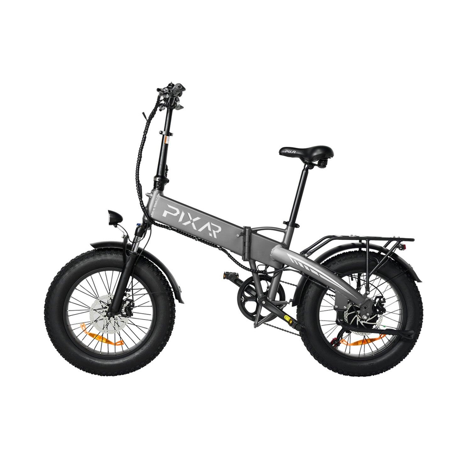Vélo électrique Pixar STAR1 500W 48V 15AH 20x4 gris Freins à Disque 5/5