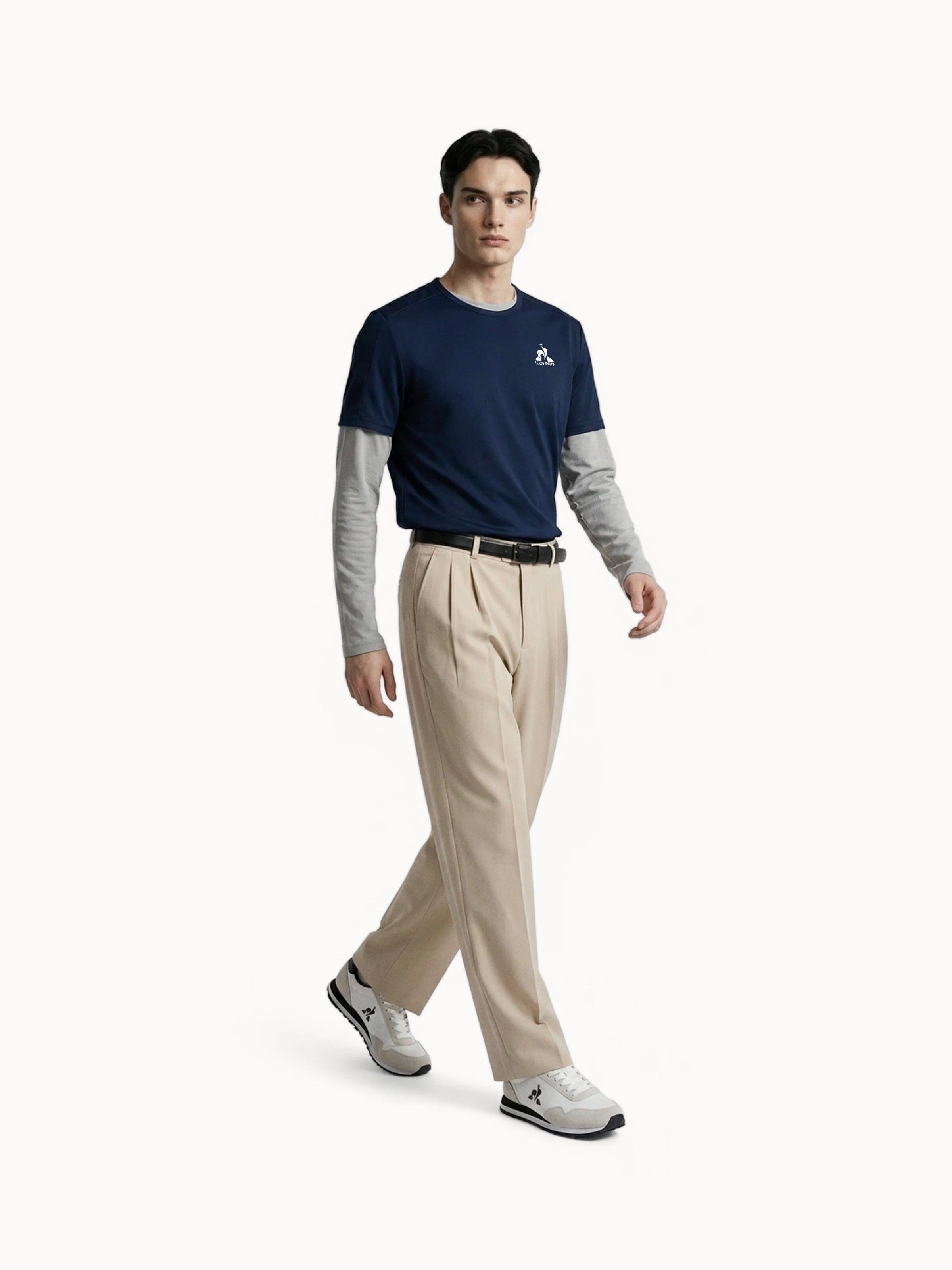 T-shirt Tennis léger en jersey effet piqué TENNIS ESSENTIELS 4/5