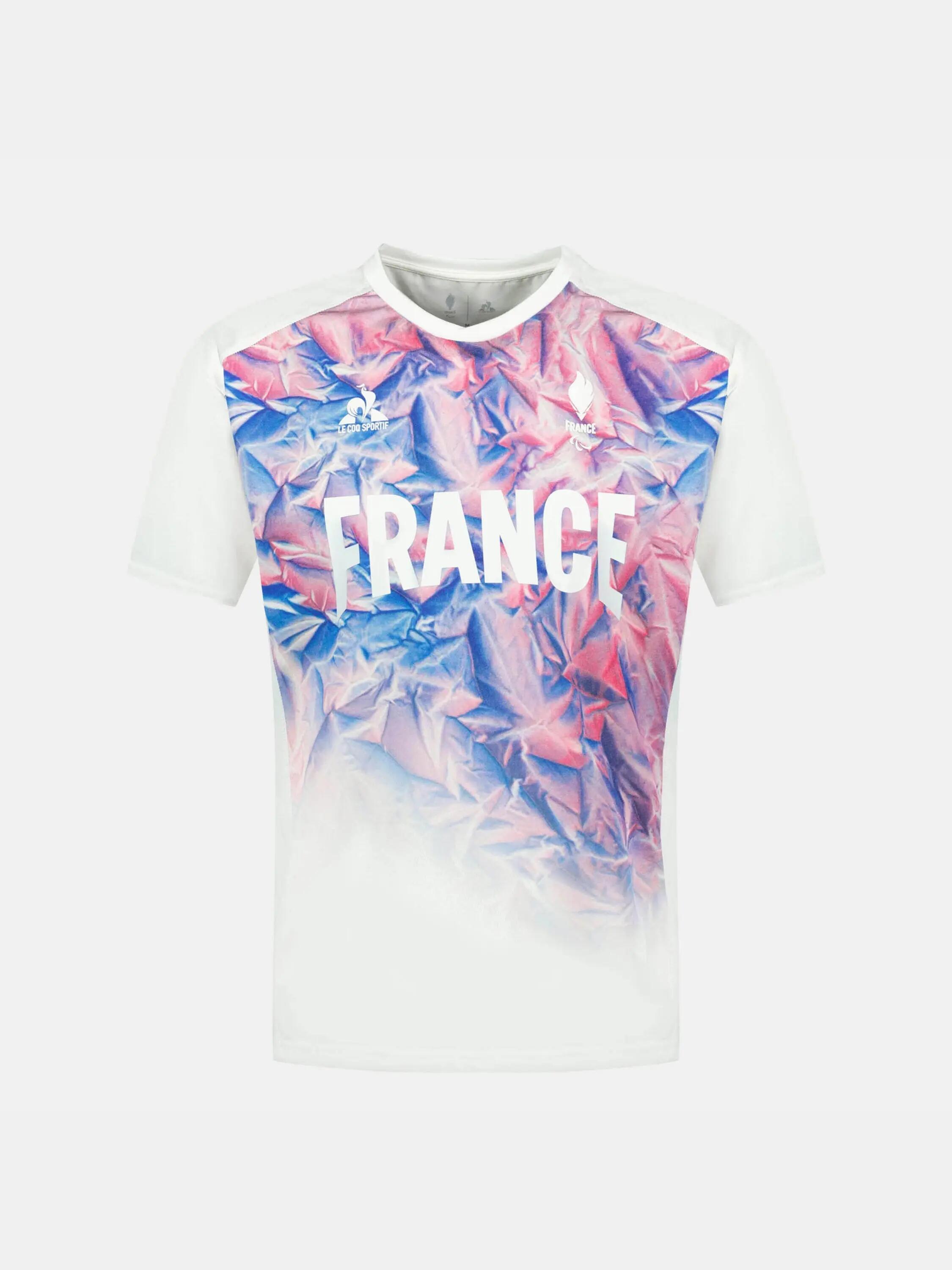 Maillot Équipe de France Paralympique 2026 en jersey JP EQUIPE DE FRANCE 2/5