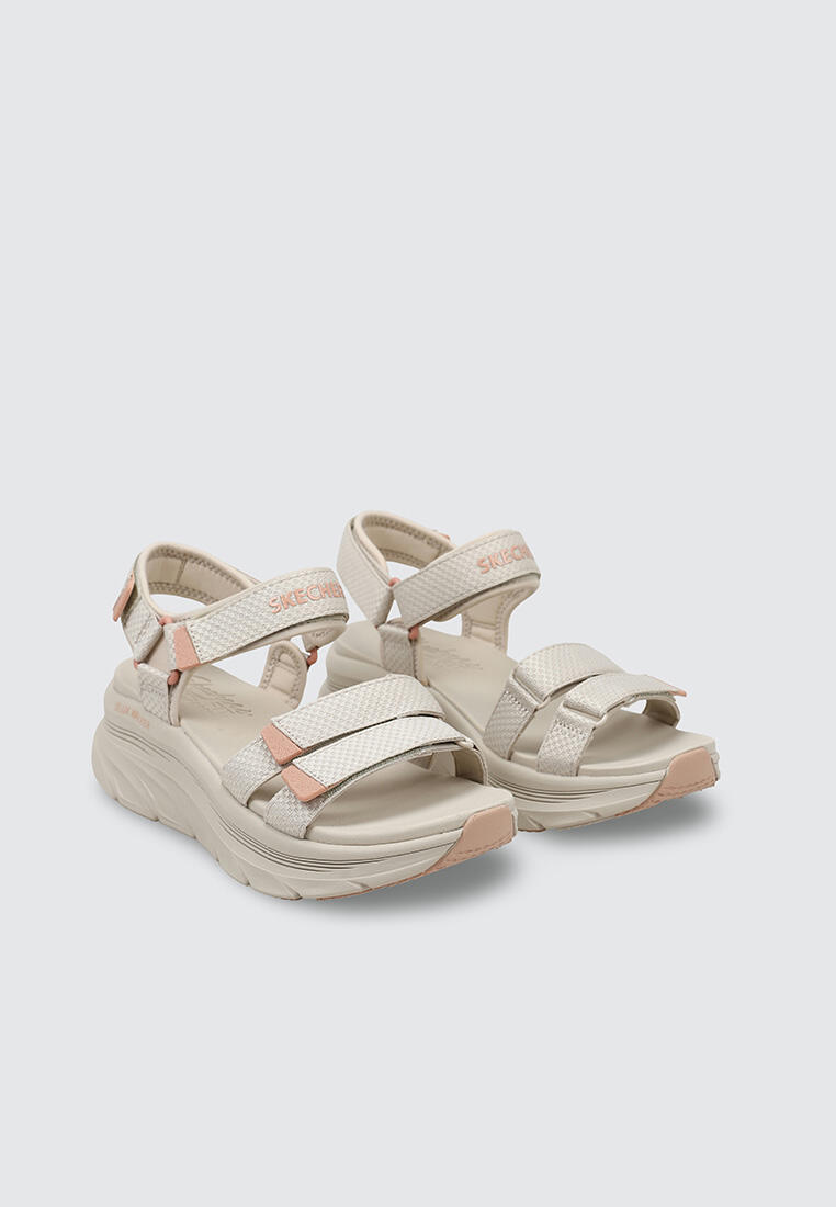 Sandale Surf Femme Skechers D'LUX WALKER SANDAL - SEA-SCAPE Taup 2/5