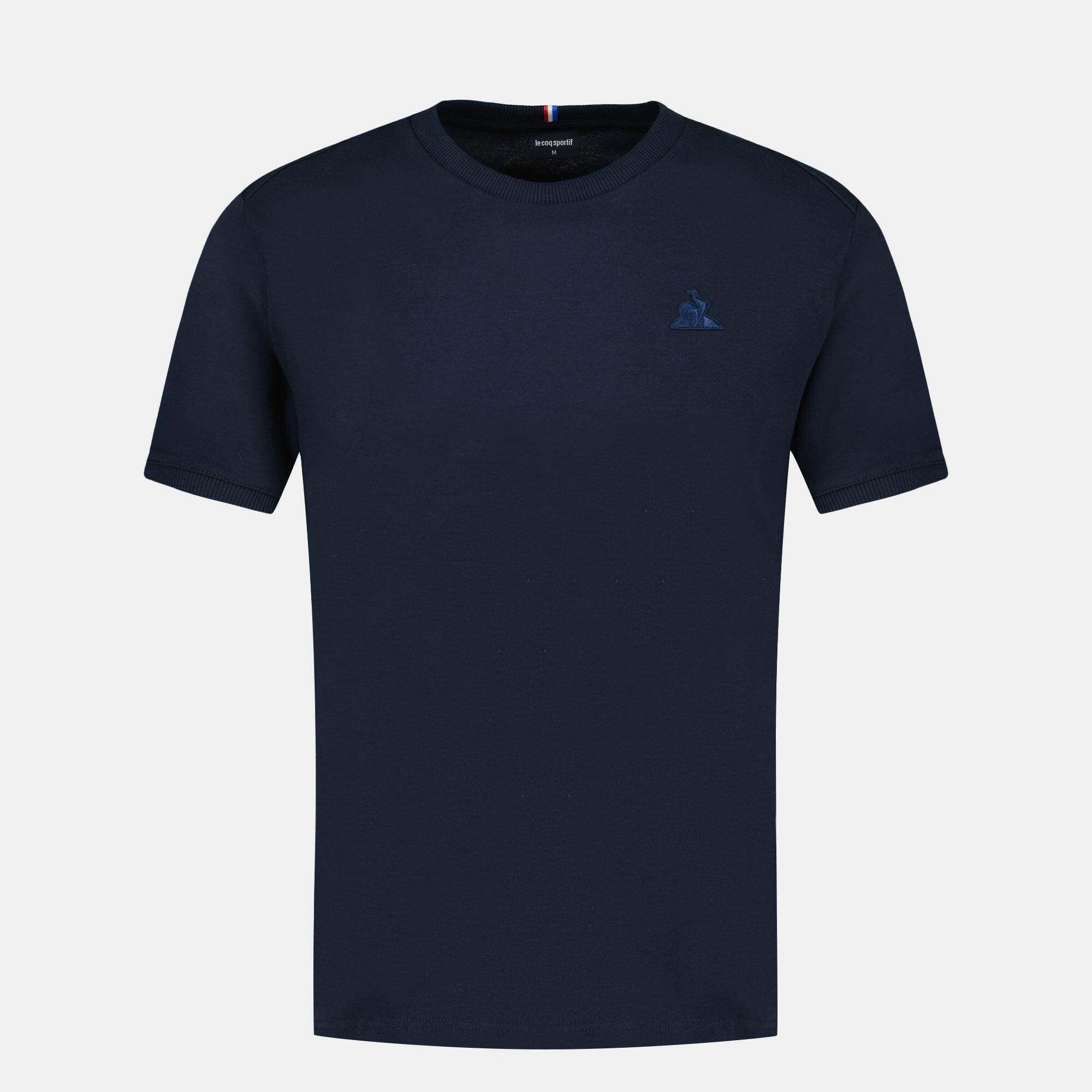 T-shirt Essentiel en jersey de coton Essentiels ton/ton 2/7