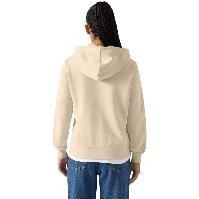 Champion Felpa Donna Slim Fit C Cappuccio e Zip Icons Beige Tasche Logo C  XS 2/2
