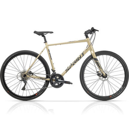 28" Herren Gravel Bike WHISPER URBAN PLUS Flatbar Fahrrad 2 x 9 Gang Shimano