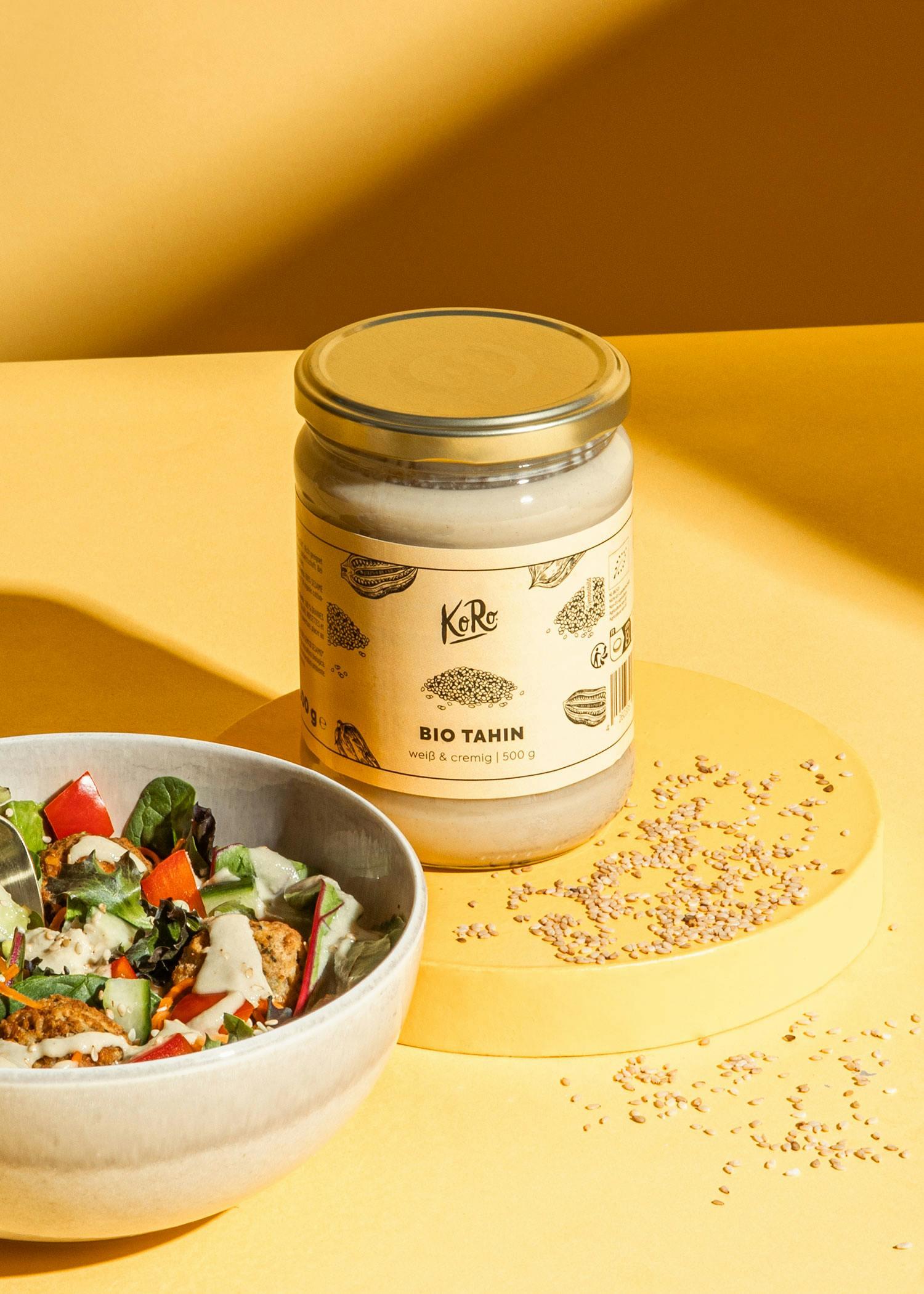 Purée de sésame blanc (tahini) bio 500 g 2/7