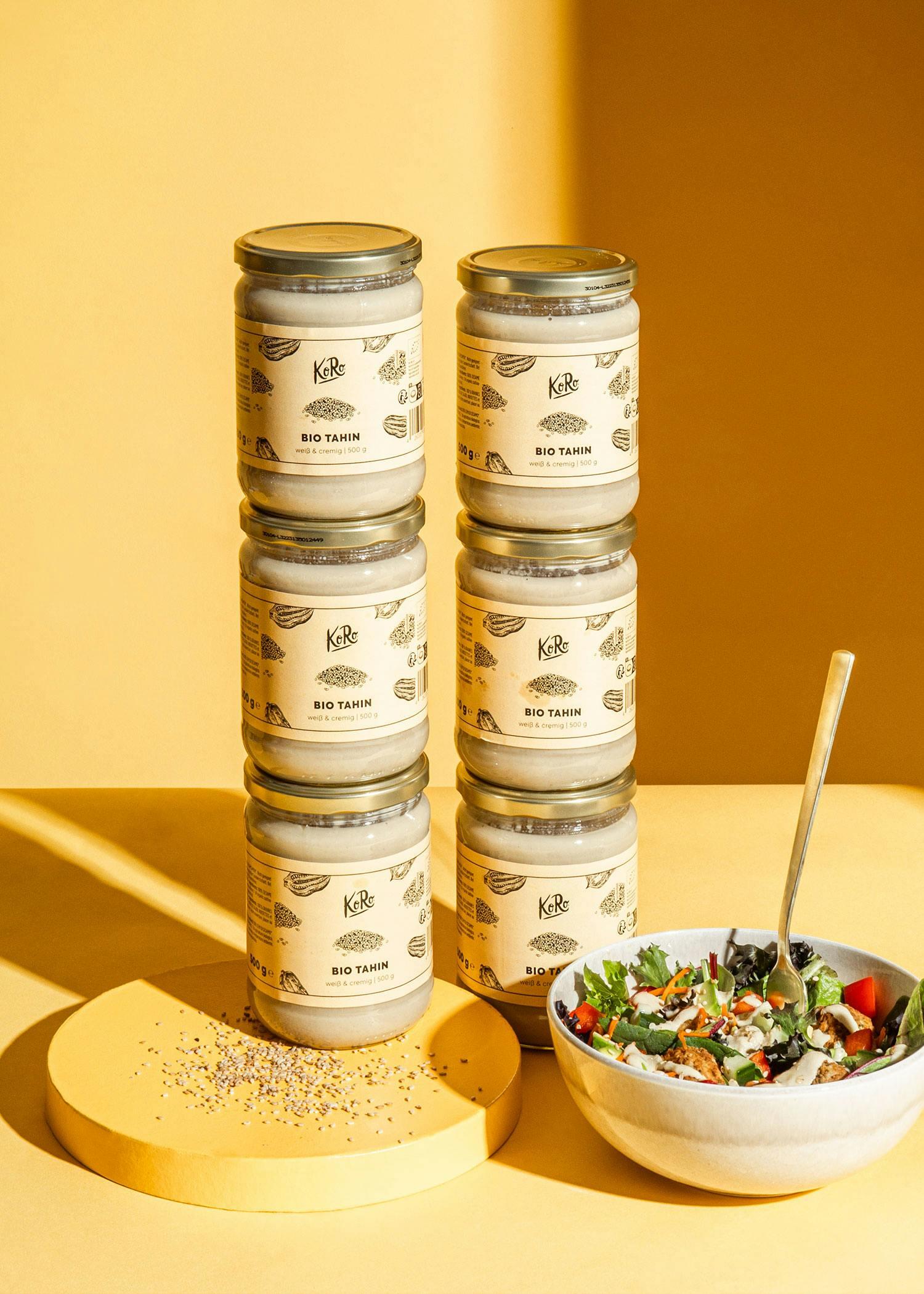 Purée de sésame blanc (tahini) bio 6 x 500 g 2/7