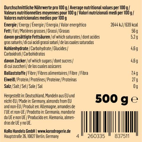 Purée d'amandes complètes 500 g 5/7