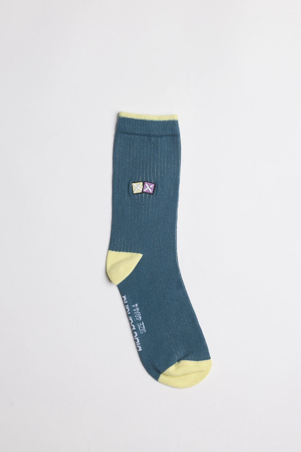 Calcetines Blue Banana Goods Indigo Blue de Algodón Orgánico 1/2