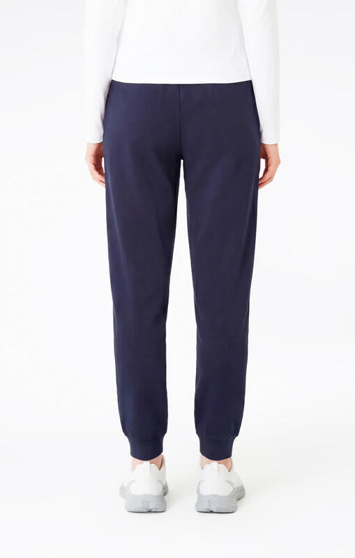 Pantaloni Donna Champion Icons Slim Fit Polsino in Cotone Elasticizzato Blu M 2/2