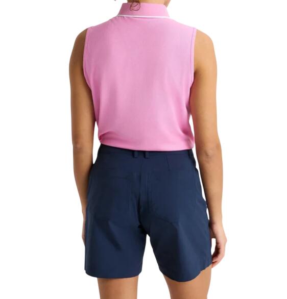 Pantaloncini Röhnisch Lightstretch, pantaloni da golf da donna, blu navy 3/3