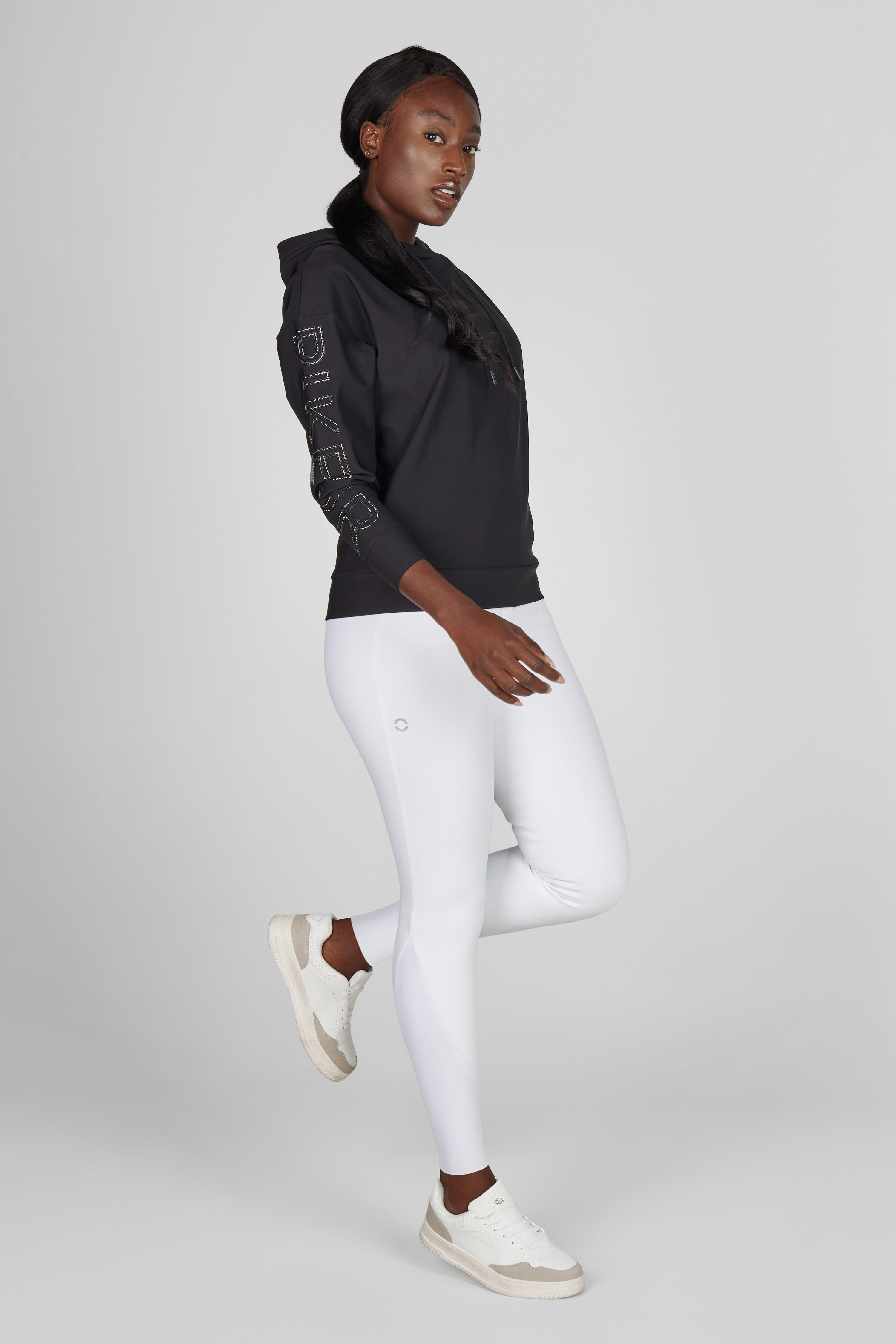 Hoodie Damen Selection schwarz 3/5