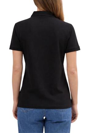 Polo - sportswear - dames - regular fit - korte mouw - zwart