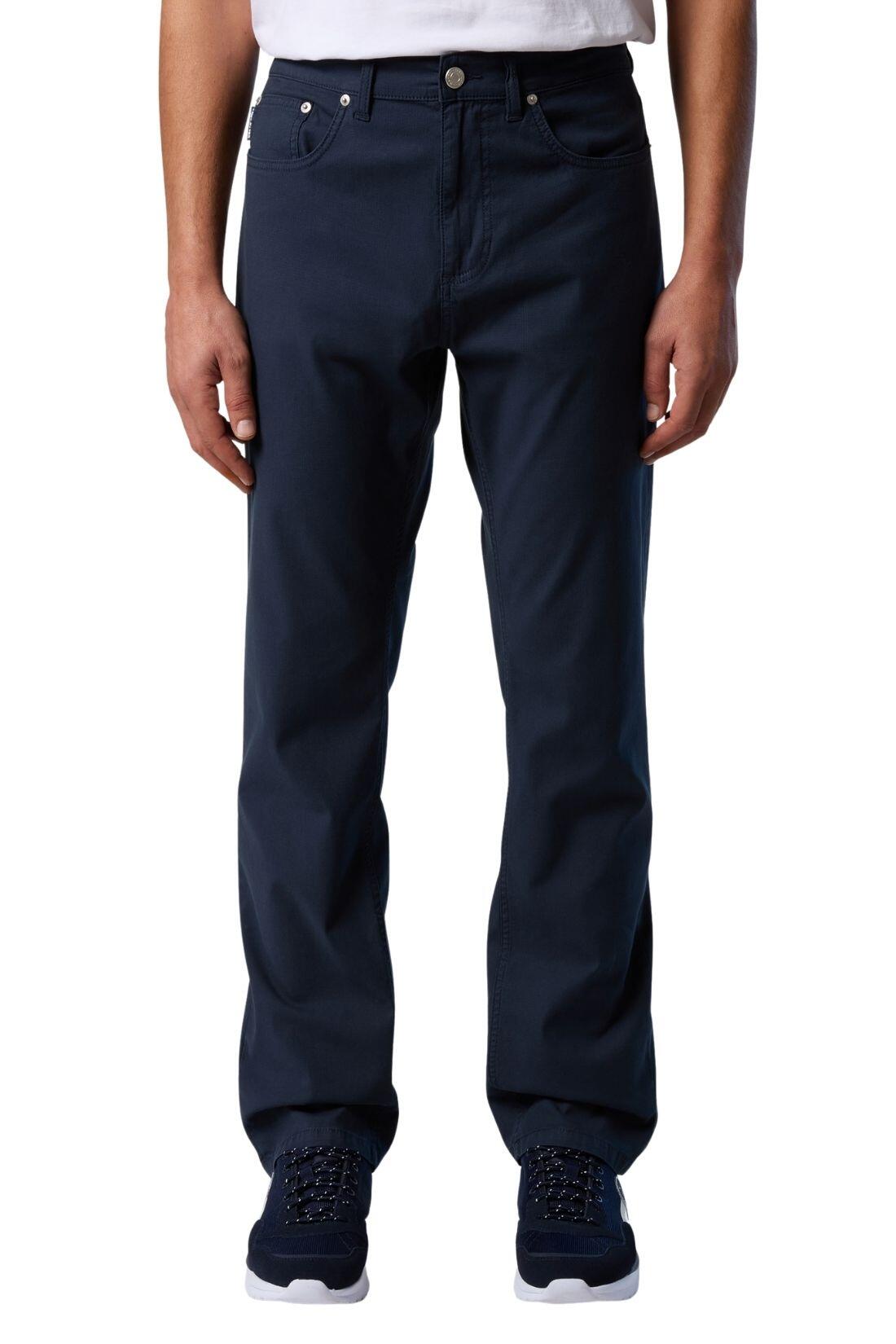 Pantaloni uomo 5 tasche in dobby stretch 2/3
