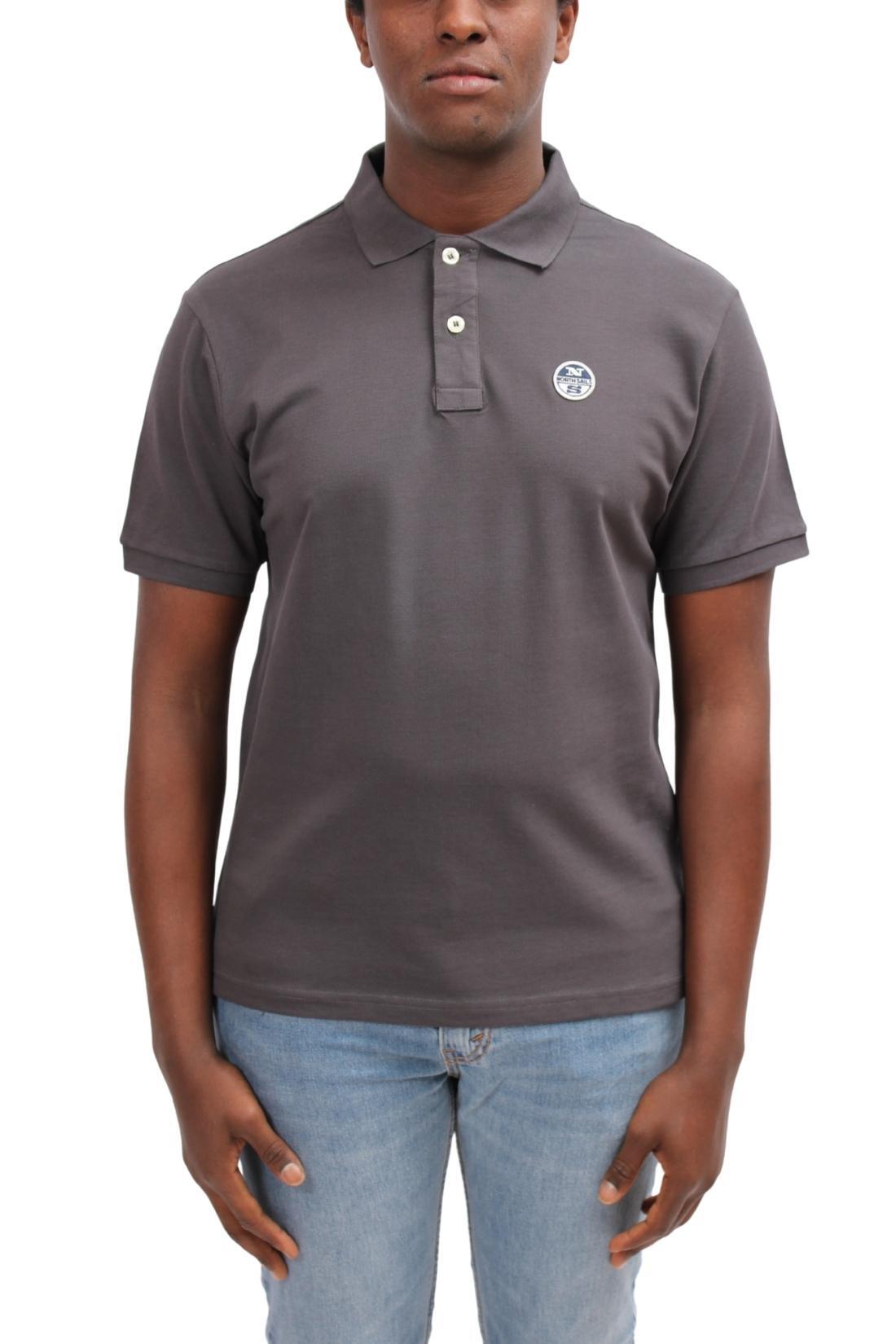 Polo uomo con logo 3/4