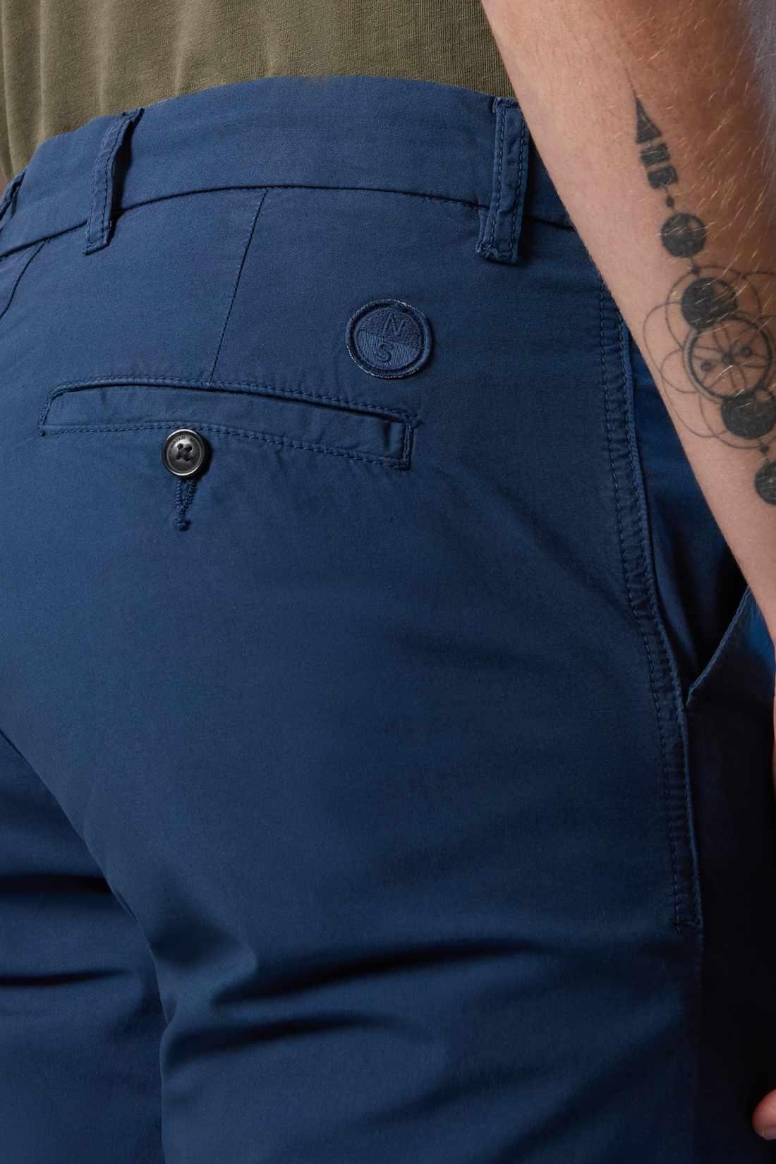 Chino uomo Defender in popeline 1/3
