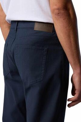 Pantaloni uomo 5 tasche in dobby stretch